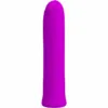 PRETTY LOVE - CURTIS MINI VIBRADOR SUPER POWER 12 VIBRACIONES SILICONA VIOLETA - Imagen 2