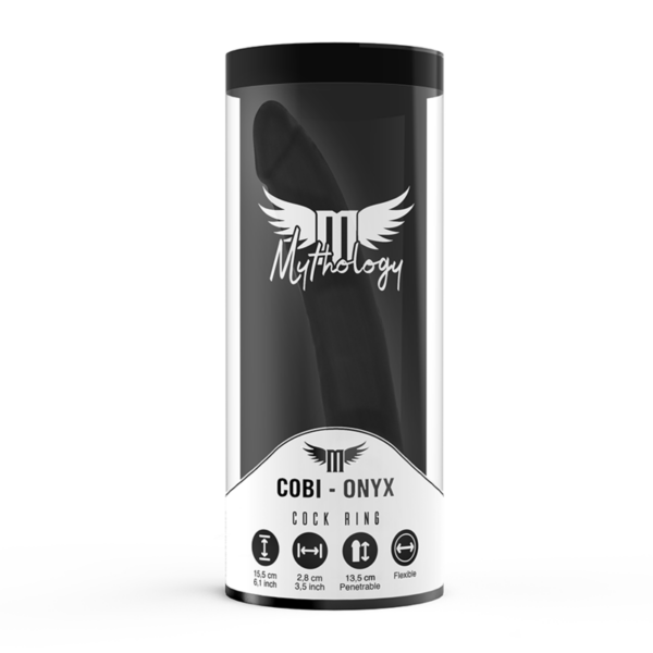 MYTHOLOGY - COBI ONYX ACCOMODATOR ARNÉS PARA DOBLE PENETRACIÓN SILICONA - Imagen 8