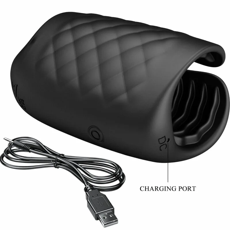 PRETTY LOVE - MASTURBADOR MANUAL PARA GLANDE VIBRADOR RECARGABLE - Imagen 7