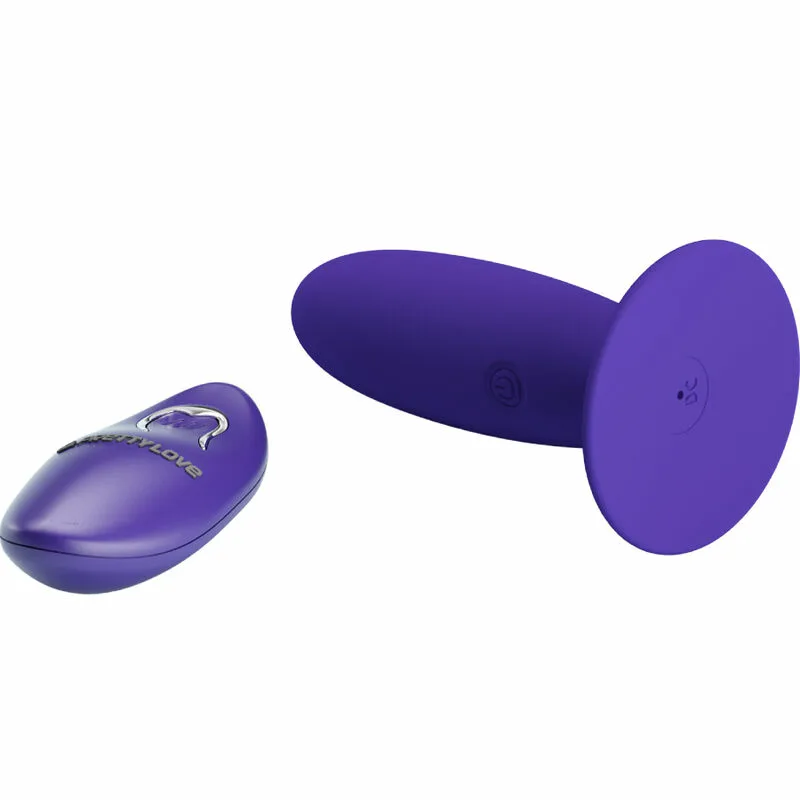 PRETTY LOVE - YOUTH PLUG ANAL VIBRADOR CONTROL REMOTO VIOLETA - Imagen 3