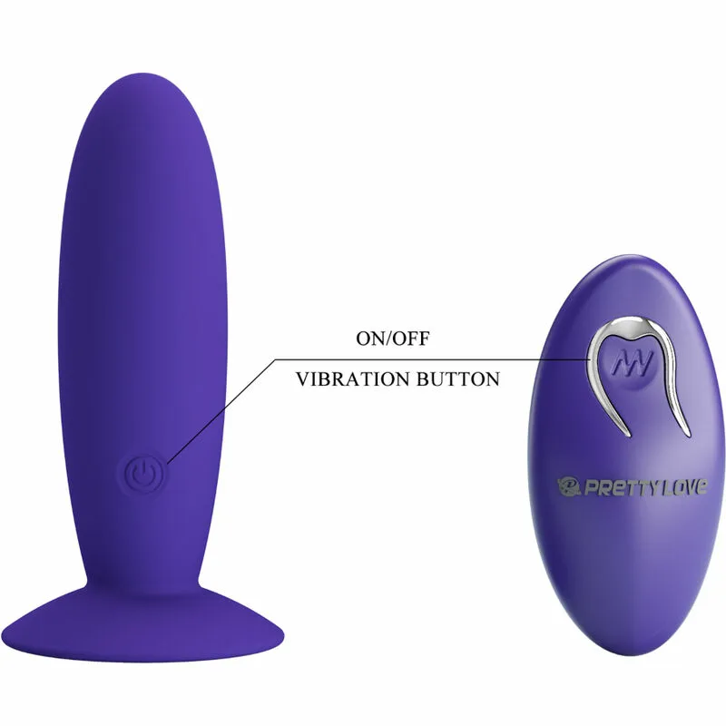 PRETTY LOVE - YOUTH PLUG ANAL VIBRADOR CONTROL REMOTO VIOLETA - Imagen 6