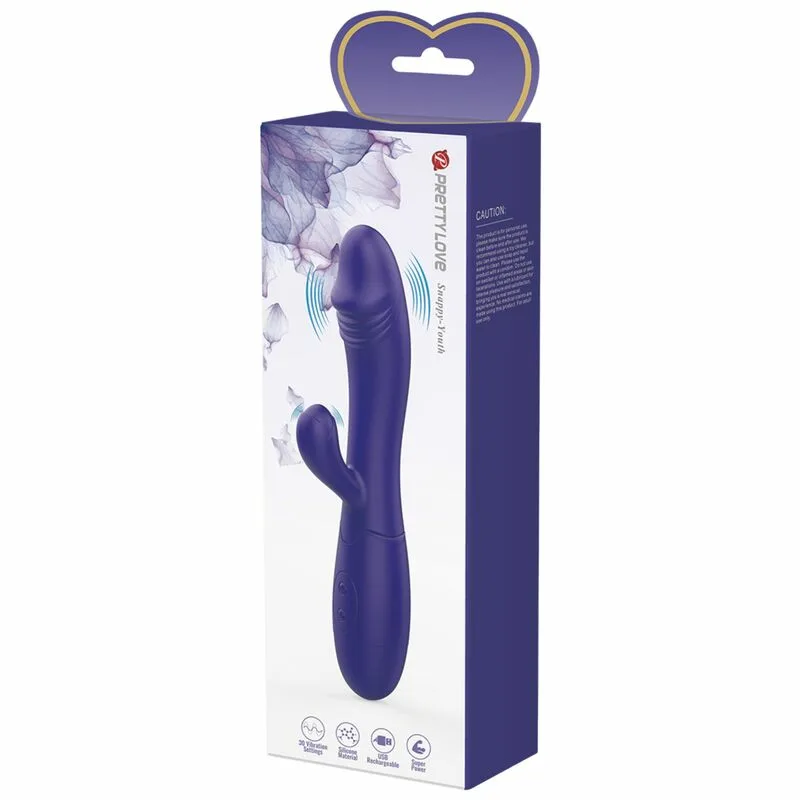 PRETTY LOVE - SNAPPY YOUTH VIBRADOR & ESTIMULADOR PUNTOG VIOLETA - Imagen 8