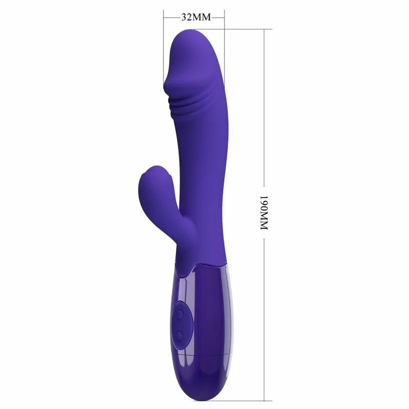 PRETTY LOVE - SNAPPY YOUTH VIBRADOR & ESTIMULADOR PUNTOG VIOLETA - Imagen 4