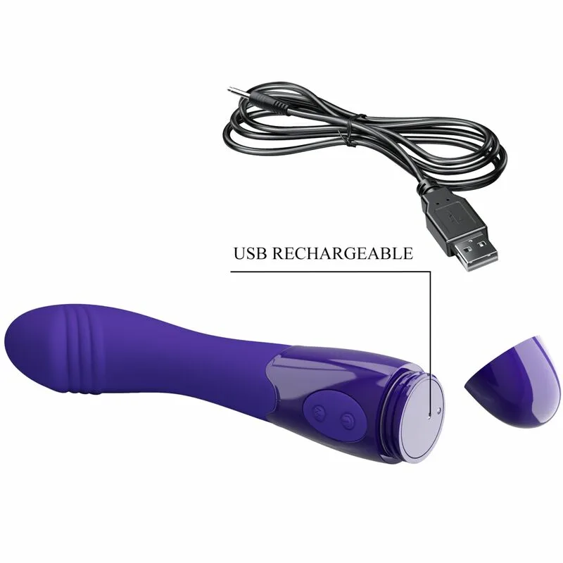 PRETTY LOVE - ELEMENTAL YOUTH DILDO VIBRADOR VIOLETA - Imagen 6