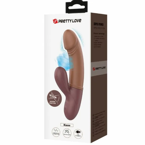 PRETTY LOVE - KANE VIBRADOR PUNTOG & ONDAS ESTIMULADORAS - Imagen 9