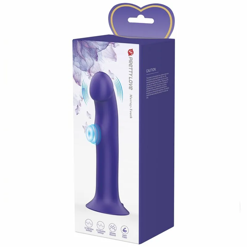 PRETTY LOVE - MURRAY YOUTH DILDO VIBRADOR & RECARGABLE VIOLETA - Imagen 8