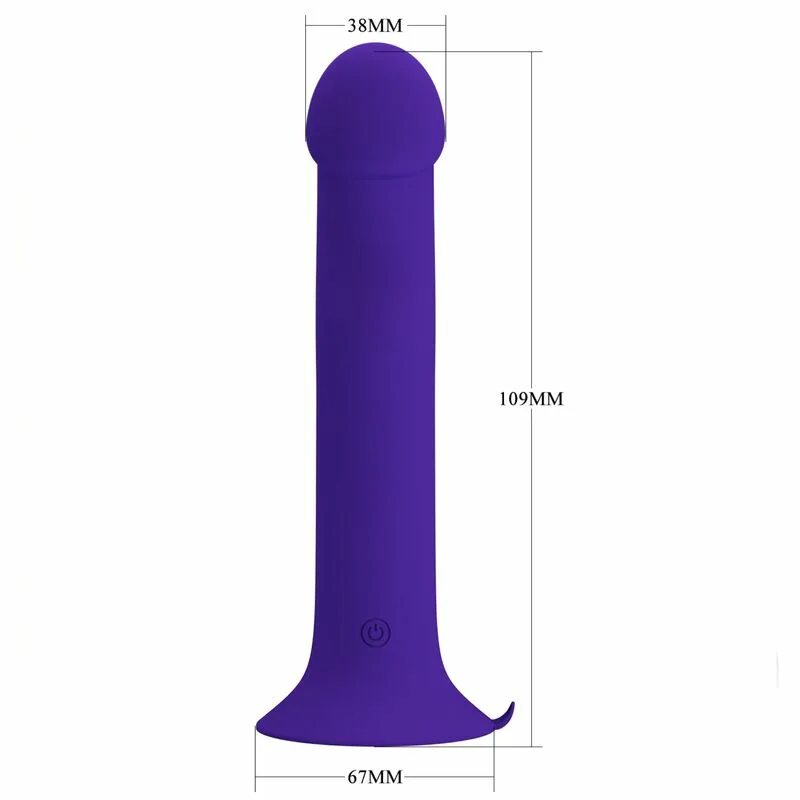 PRETTY LOVE - MURRAY YOUTH DILDO VIBRADOR & RECARGABLE VIOLETA - Imagen 4