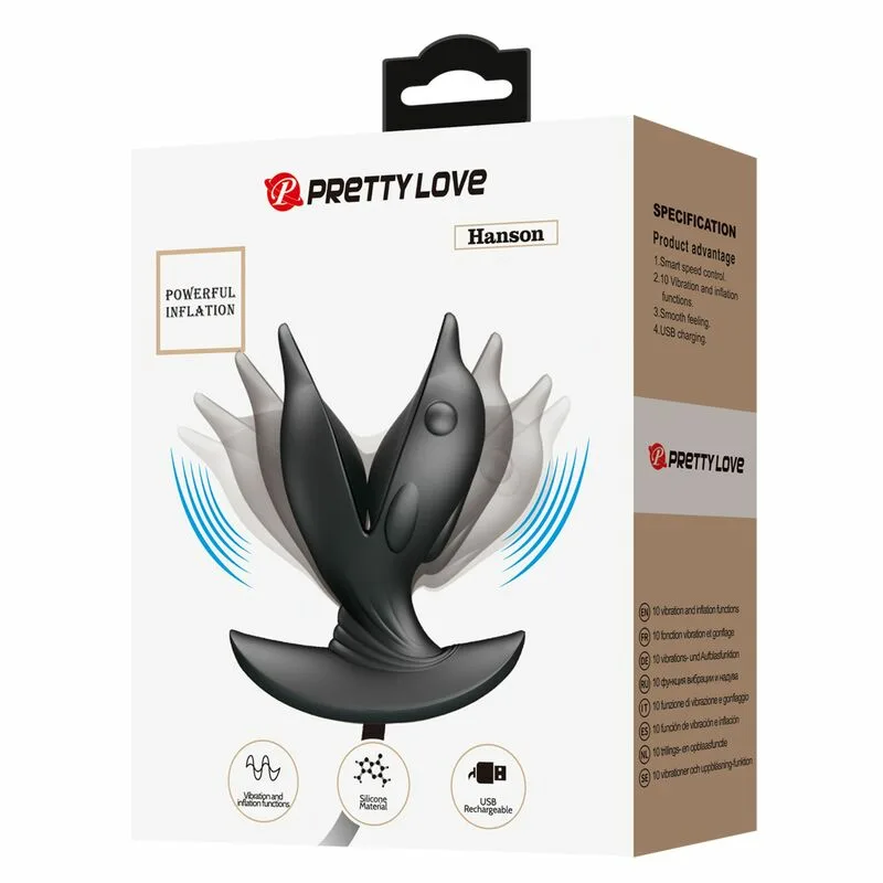 PRETTY LOVE - PLUG ANAL DELFIN INFLABLE & RECARGABLE - Imagen 10