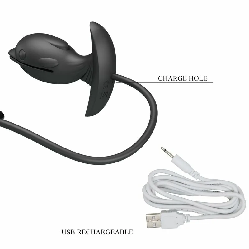 PRETTY LOVE - PLUG ANAL DELFIN INFLABLE & RECARGABLE - Imagen 7