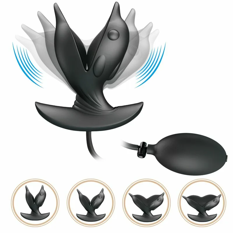 PRETTY LOVE - PLUG ANAL DELFIN INFLABLE & RECARGABLE - Imagen 9