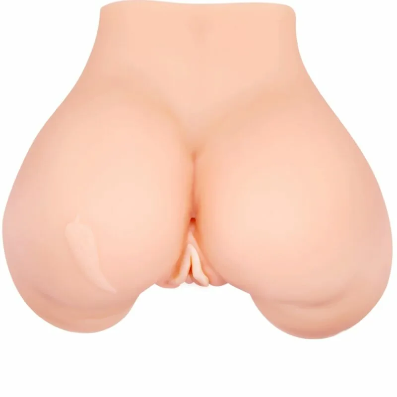 CRAZY BULL - VAGINA Y ANO CON MALLA REALISTA CON VIBRACIÓN - Imagen 3