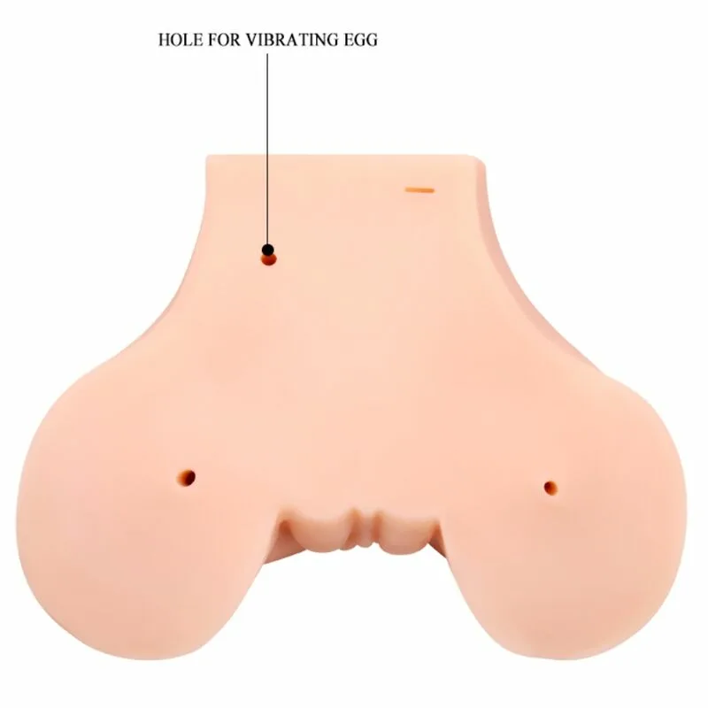 CRAZY BULL - VAGINA Y ANO CON MALLA REALISTA CON VIBRACIÓN - Imagen 7