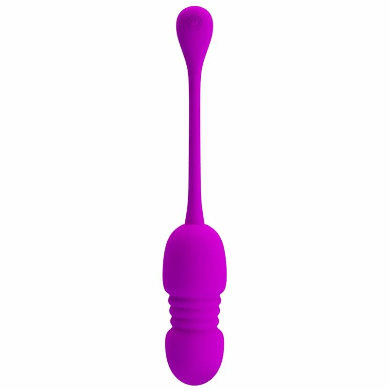 PRETTY LOVE - CALLIE HUEVO VIBRADOR RECARGABLE MORADO - Imagen 2