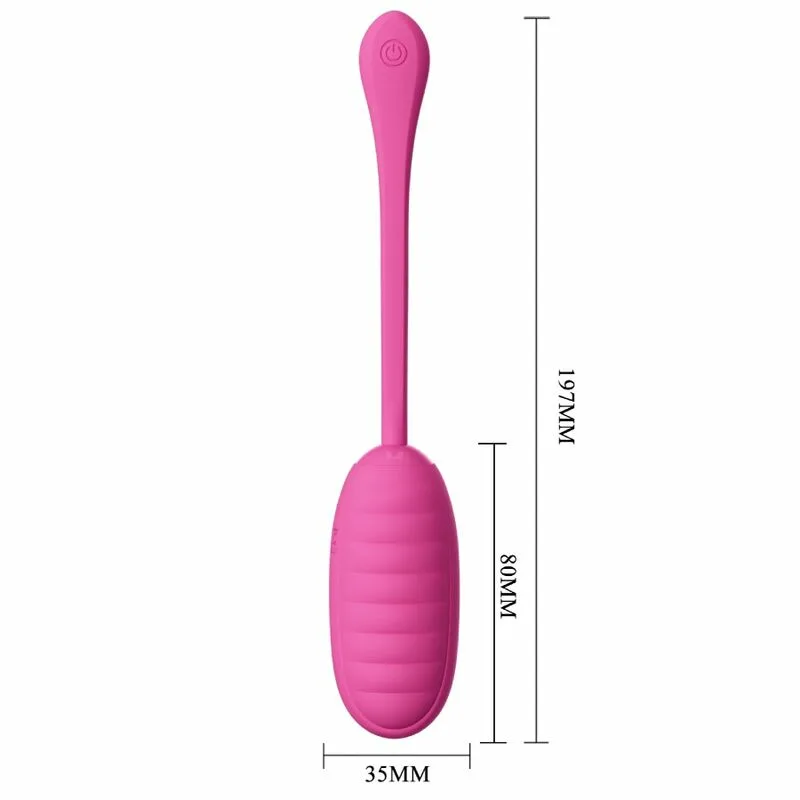 PRETTY LOVE - CATALINA HUEVO VIBRADOR RECARGABLE ROSA - Imagen 4