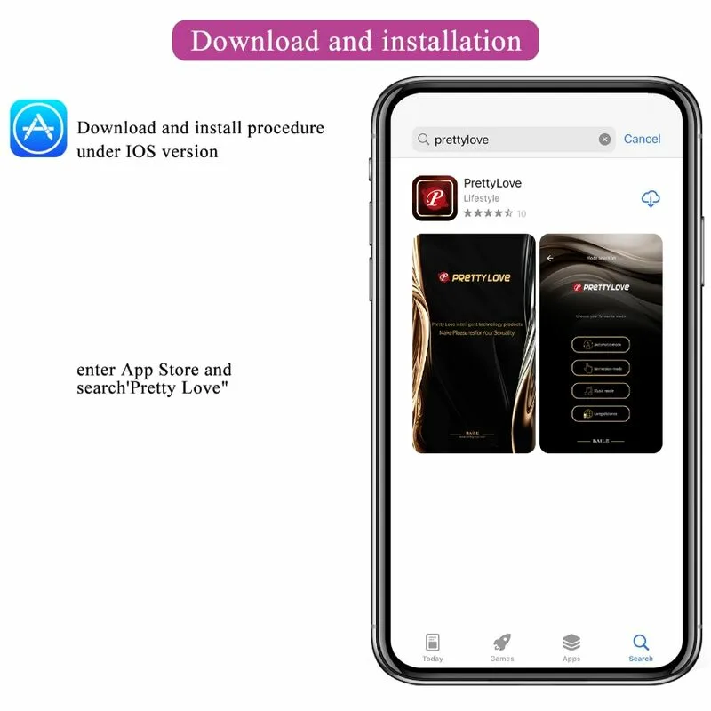 PRETTY LOVE - DOREEN HUEVO VIBRADOR RECARGABLE ROSA - Imagen 9