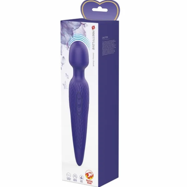 PRETTY LOVE - ANTONY YOUTH VIBRADOR WAND EFECTO CALOR VIOLETA - Imagen 7