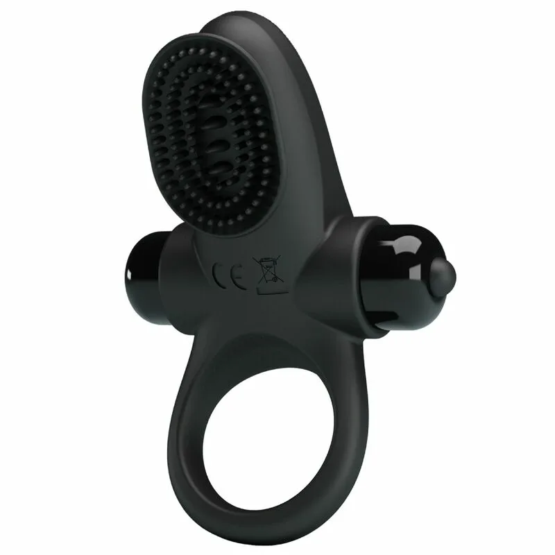 PRETTY LOVE - ANILLO VIBRADOR II PARA PENE NEGRO - Imagen 2