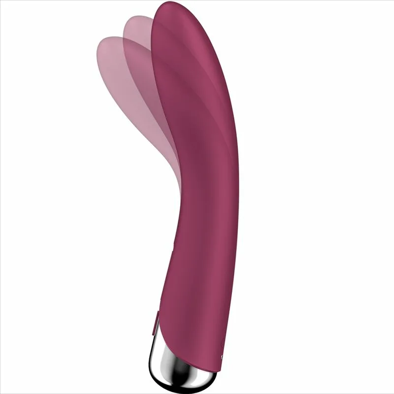 SATISFYER - SPINNING VIBE 1 VIBRADOR ROTADOR G-SPOT RED - Imagen 5