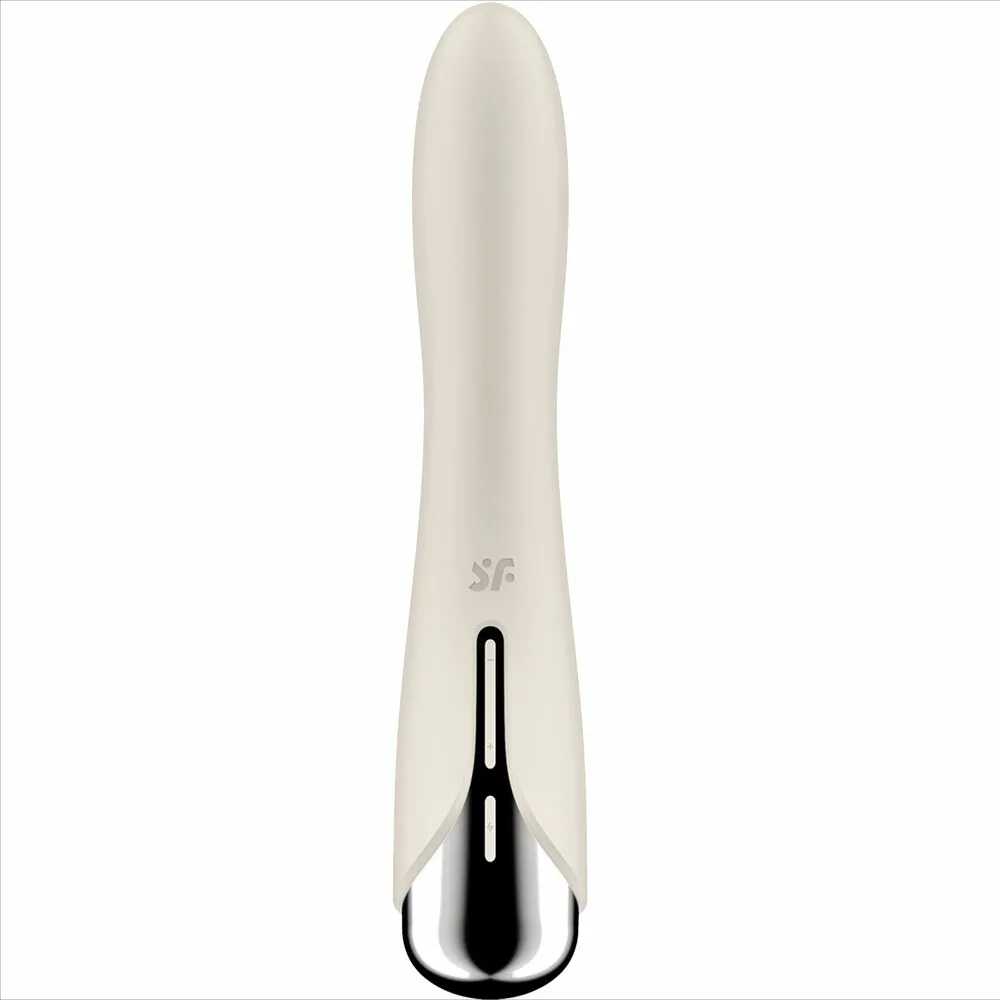 SATISFYER - SPINNING VIBE 1 VIBRADOR ROTADOR G-SPOT BEIGE - Imagen 2