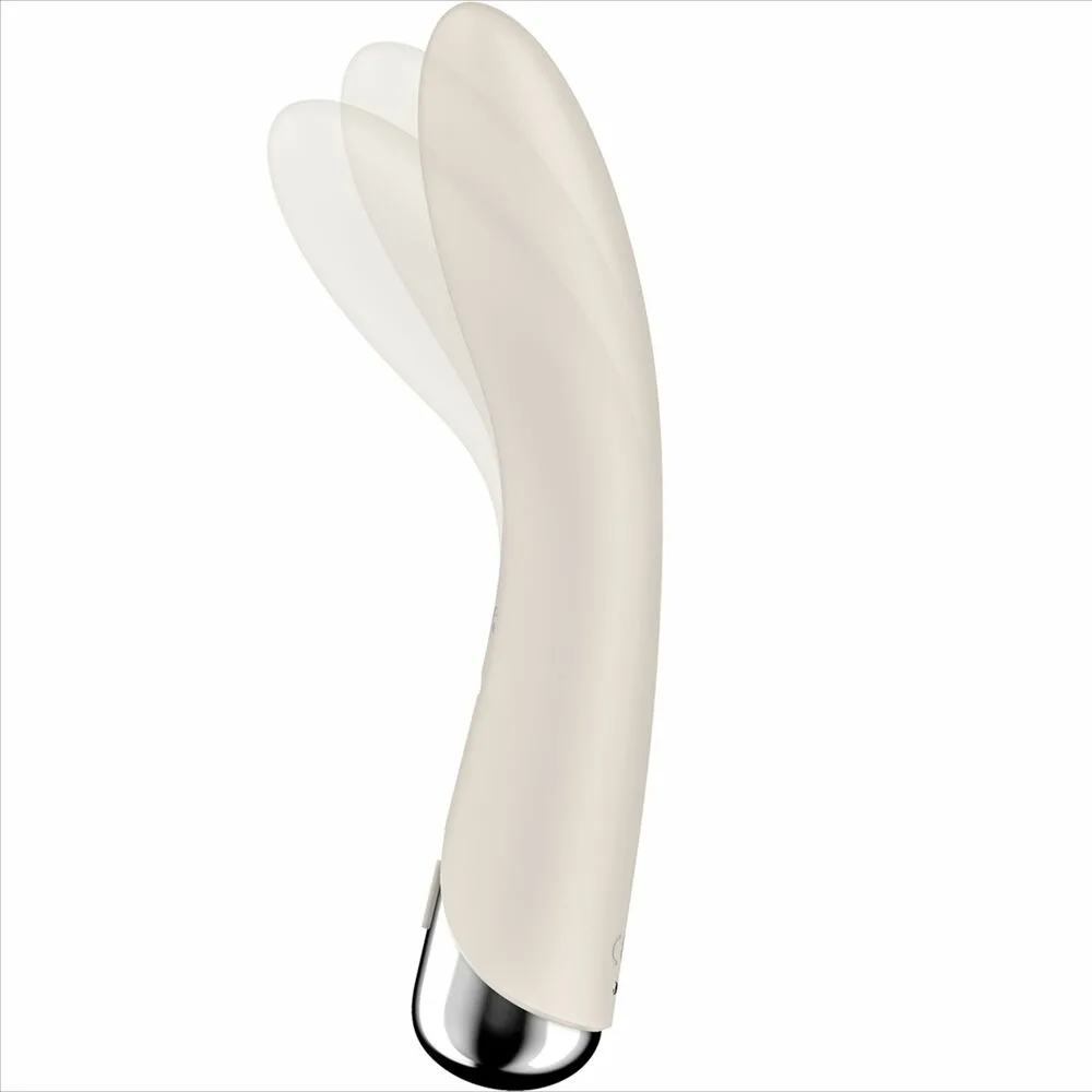 SATISFYER - SPINNING VIBE 1 VIBRADOR ROTADOR G-SPOT BEIGE - Imagen 5