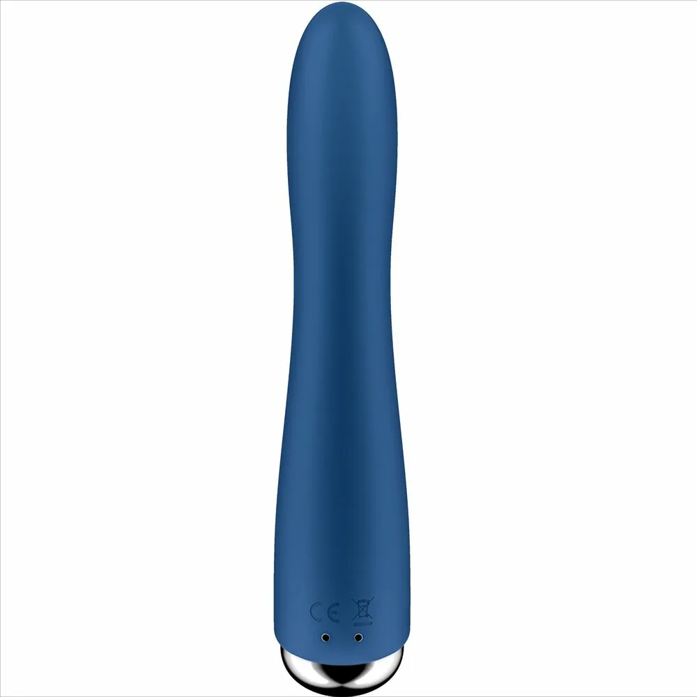 SATISFYER - SPINNING VIBE 1 VIBRADOR ROTADOR G-SPOT AZUL - Imagen 3