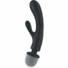 SATISFYER - TRIPLE LOVER MASAJEADOR VIBRADOR RABBIT GRIS - Imagen 3