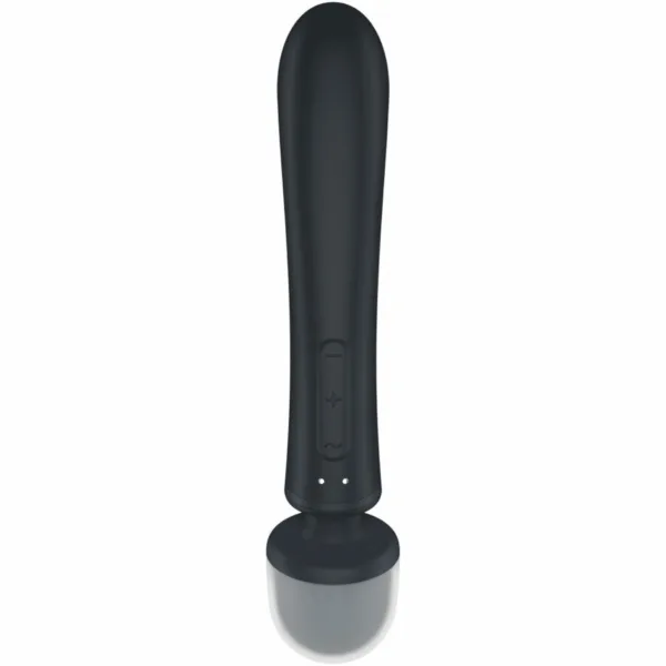 SATISFYER - TRIPLE LOVER MASAJEADOR VIBRADOR RABBIT GRIS - Imagen 5