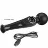PRETTY LOVE - SKYLER VIBRADOR WAND NEGRO - Imagen 6