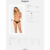 OBSESSIVE - CHEMERIS PANTIES XS/S - Imagen 9