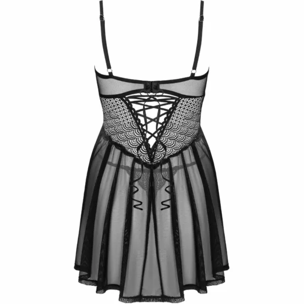 OBSESSIVE - CHEMERIS SET BADYDOLL & TANGA M/L - Imagen 6
