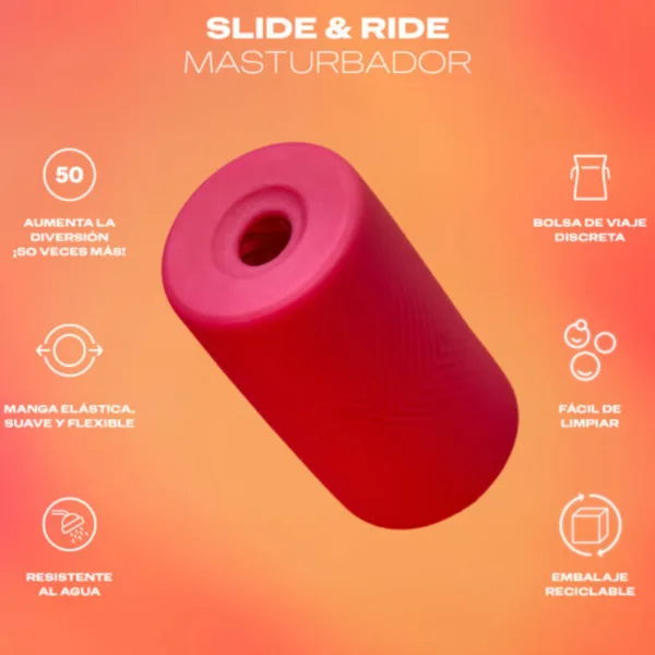 DUREX - TOY MASTURBADOR SLIDE & RIDE - Imagen 2