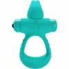 PRETTY LOVE - FIGGY ANILLO VIBRADOR RABBIT VERDE - Imagen 2