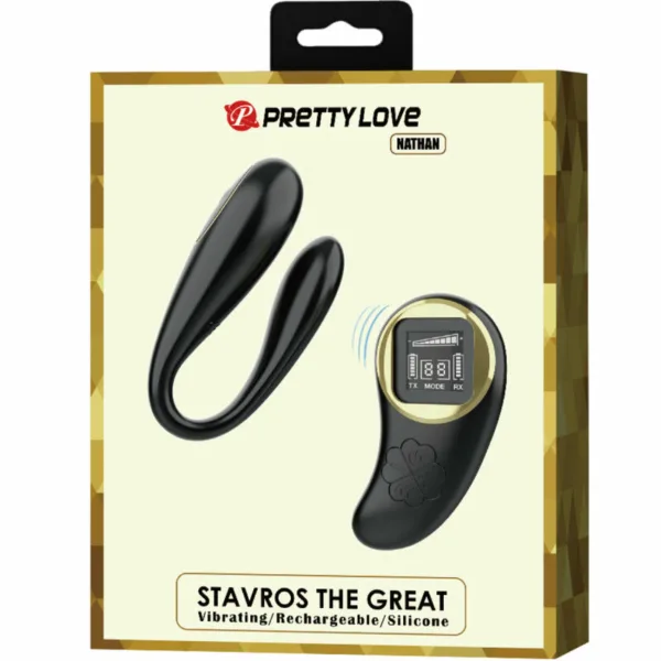 PRETTY LOVE - NATHAN VIBRADOR DOBLE PLACER CONTROL REMOTO - Imagen 6