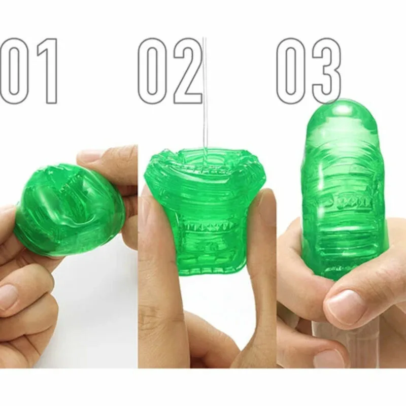 TENGA - UNI EMERALD MASTURBADOR DEDAL - Imagen 4