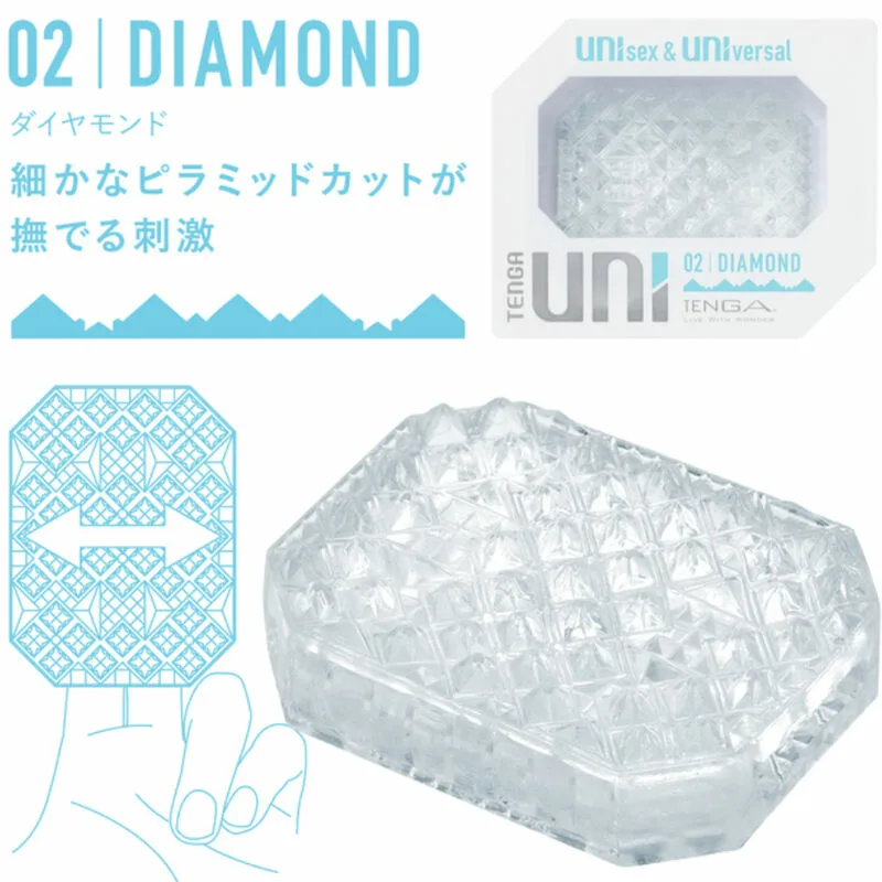 TENGA - UNI DIAMOND MASTURBADOR DEDAL - Imagen 2