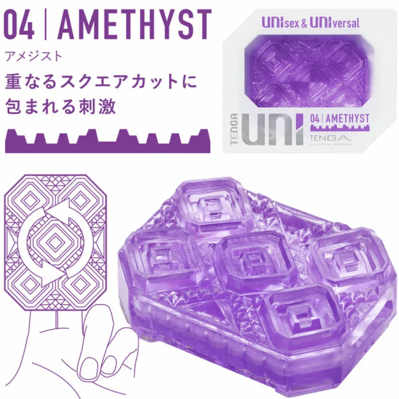 TENGA - UNI AMETHYST MASTURBADOR DEDAL - Imagen 2
