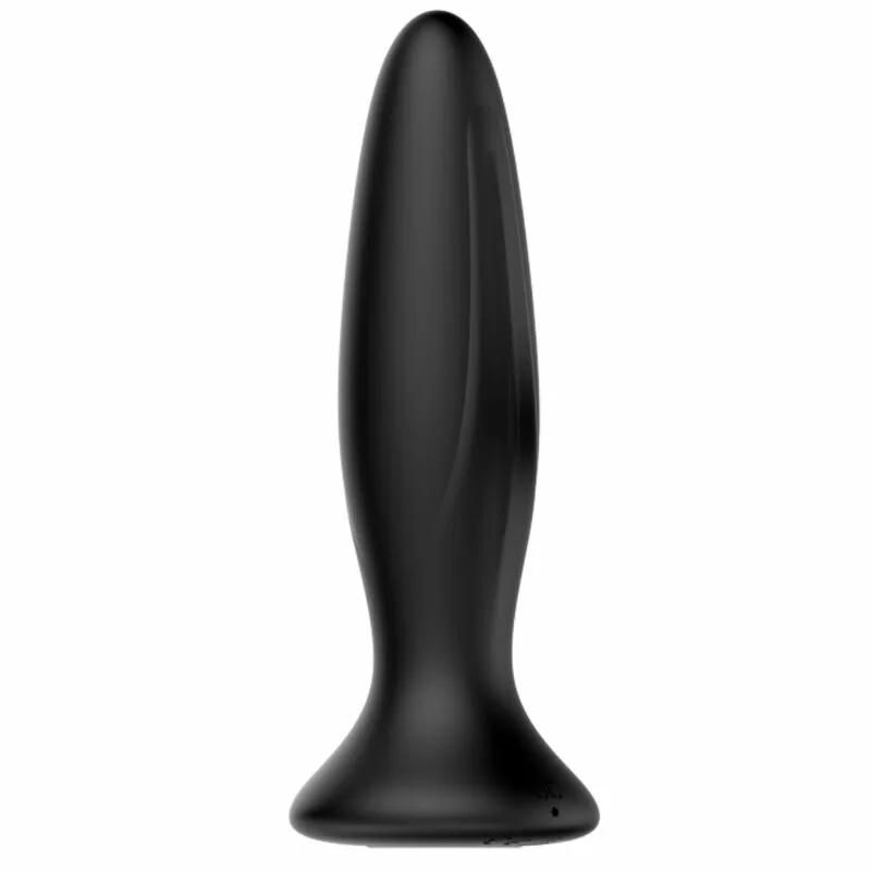 MR PLAY - PLUG ANAL VIBRADOR NEGRO RECARGABLE - Imagen 2