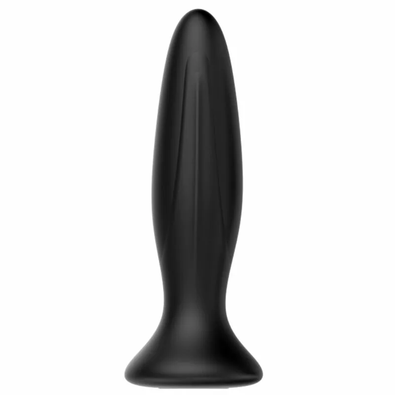 MR PLAY - PLUG ANAL VIBRADOR NEGRO RECARGABLE - Imagen 3