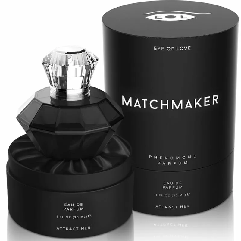 EYE OF LOVE - MATCHMAKER BLACK DIAMOND PERFUME FEROMONAS PARA ÉL 30 ML - Imagen 2