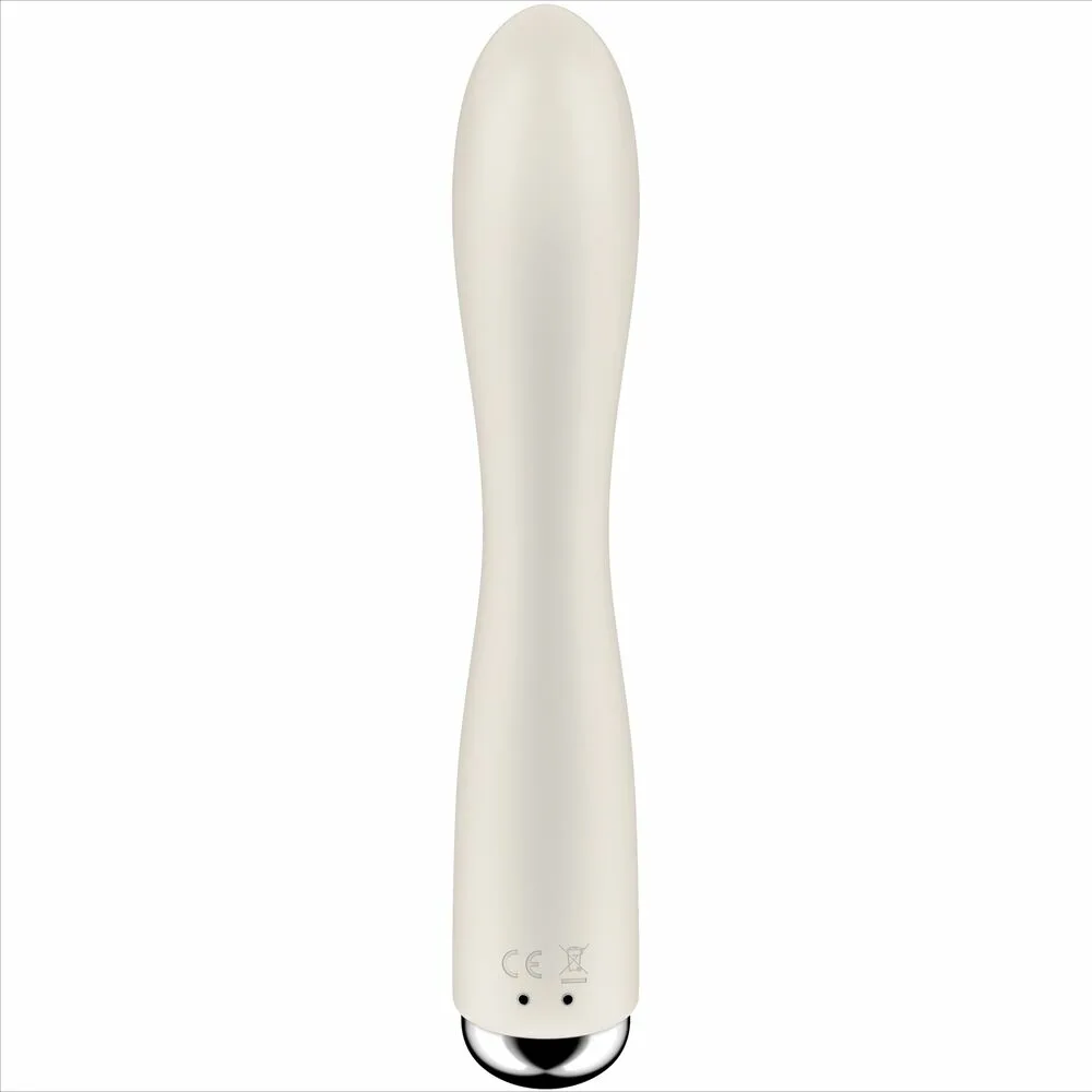 SATISFYER - SPINNING RABBIT 1 ESTIMULACION CLITORIS Y PUNTO G BEIGE - Imagen 3