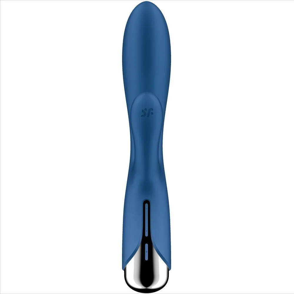 SATISFYER - SPINNING RABBIT 1 ESTIMULACION CLITORIS Y PUNTO G AZUL - Imagen 2