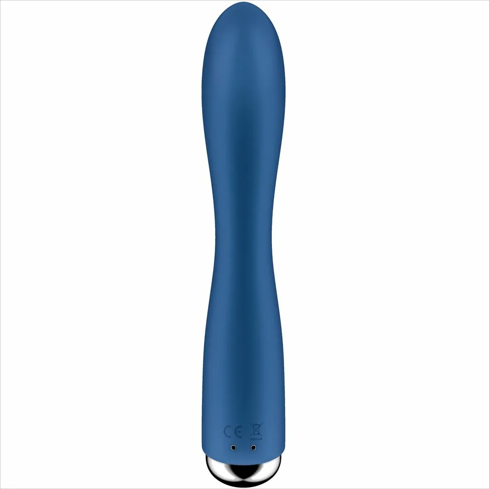 SATISFYER - SPINNING RABBIT 1 ESTIMULACION CLITORIS Y PUNTO G AZUL - Imagen 4
