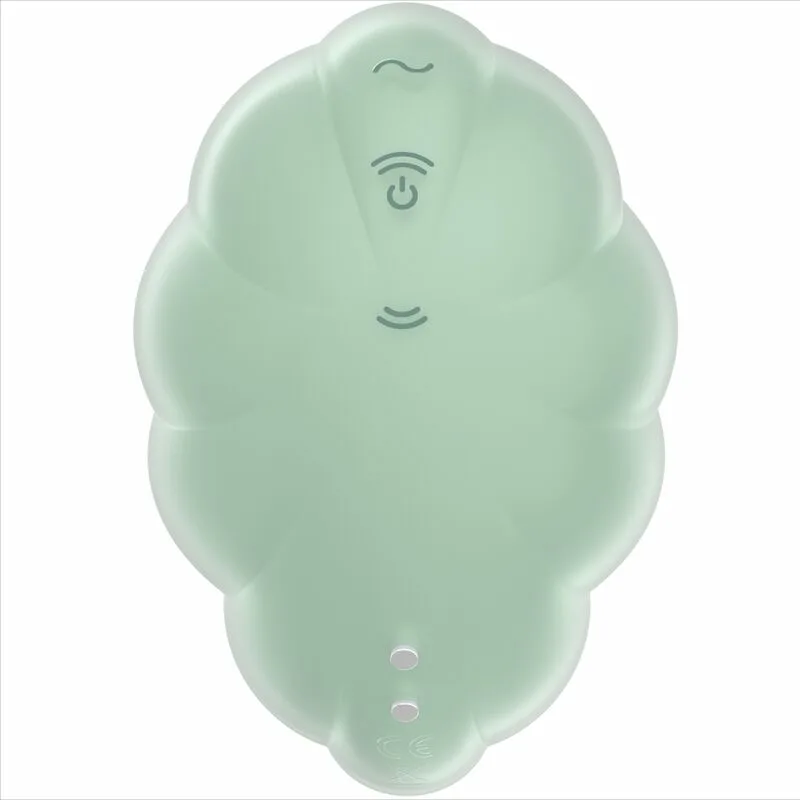 SATISFYER - CLOUD DANCER VERDE VIBRADOR AIR PULSE - Imagen 2