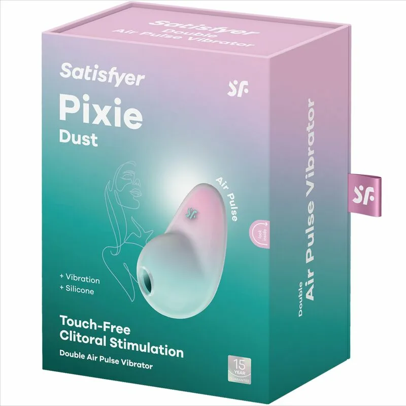SATISFYER - PIXIE DUST AZUL ESTIMULADOR AIR PLUSE - Imagen 6
