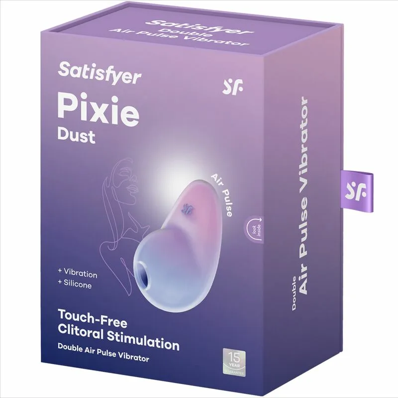 SATISFYER - PIXIE DUST LILA ESTIMULADOR AIR PLUSE - Imagen 5