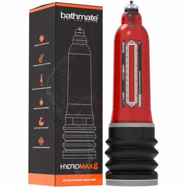 BATHMATE - HYDROMAX 8 ROJO - Imagen 2