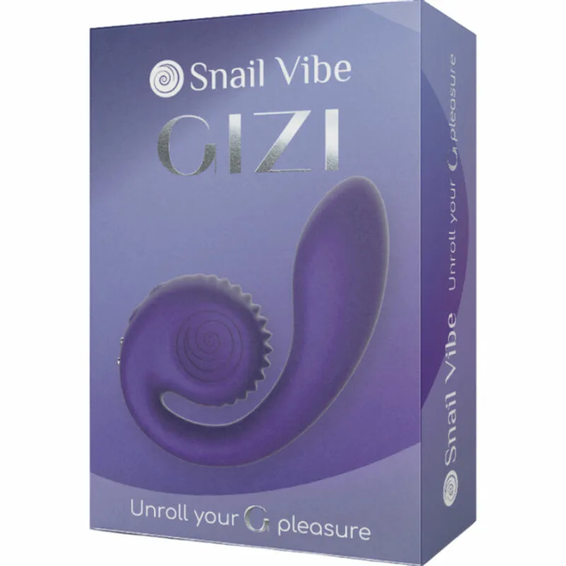 SNAIL VIBE - GIZI ESTIMULADOR DUAL VIOLETA - Imagen 4