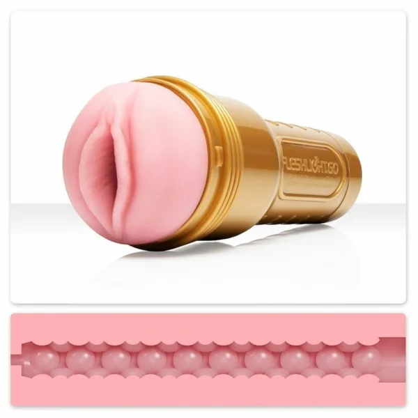 FLESHLIGHT - STAMINA GO TRAINING UNIT LADY + UNIVERSAL LAUNCH + LUBRICANTE AQUA QUALITY 50 ML - Imagen 2