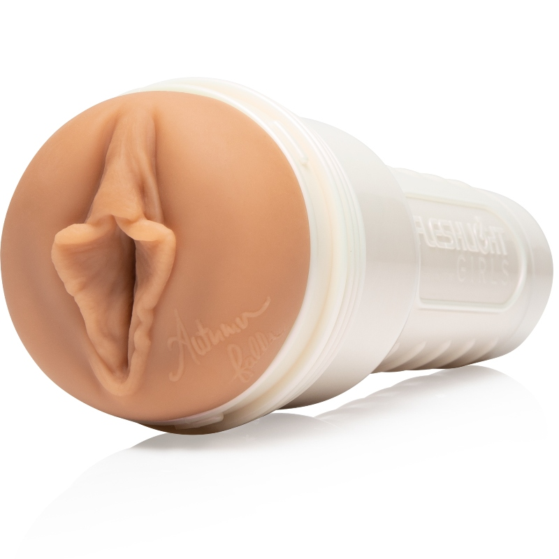 FLESHLIGHT - AUTUMN FALLS CREAM TEXTURE VAGINA + UNIVERSAL LAUNCH + LUBRICANTE AQUA QUALITY 50 ML - Imagen 2