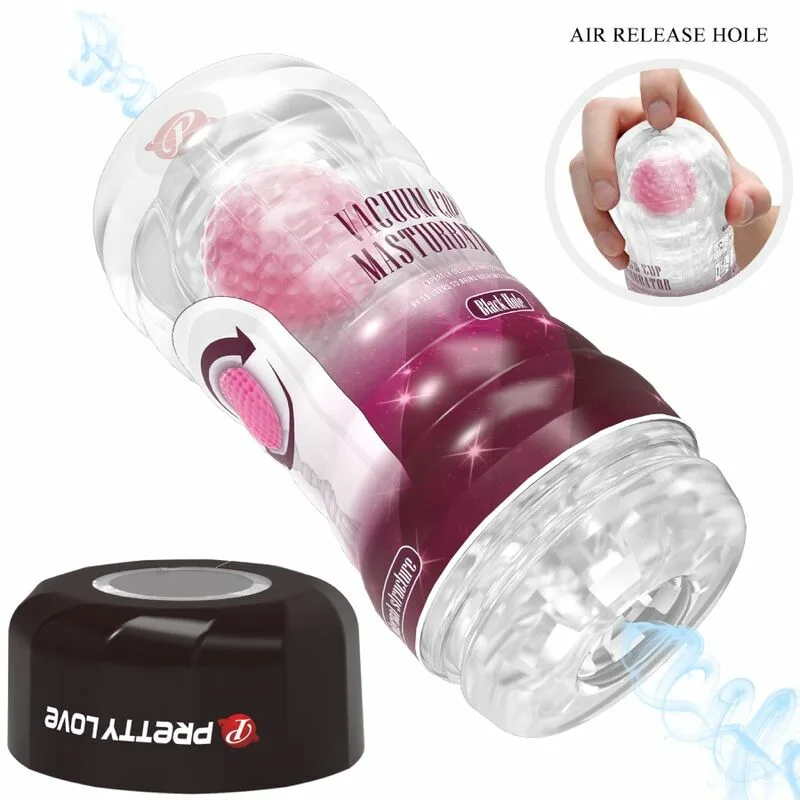 PRETTY LOVE - FUNDA MASTURBADORA ROSA - Imagen 9